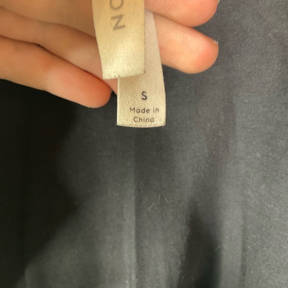 Babaton The Group Pima Cotton Black Crewneck Tee Size Small - Picture 4 of 5